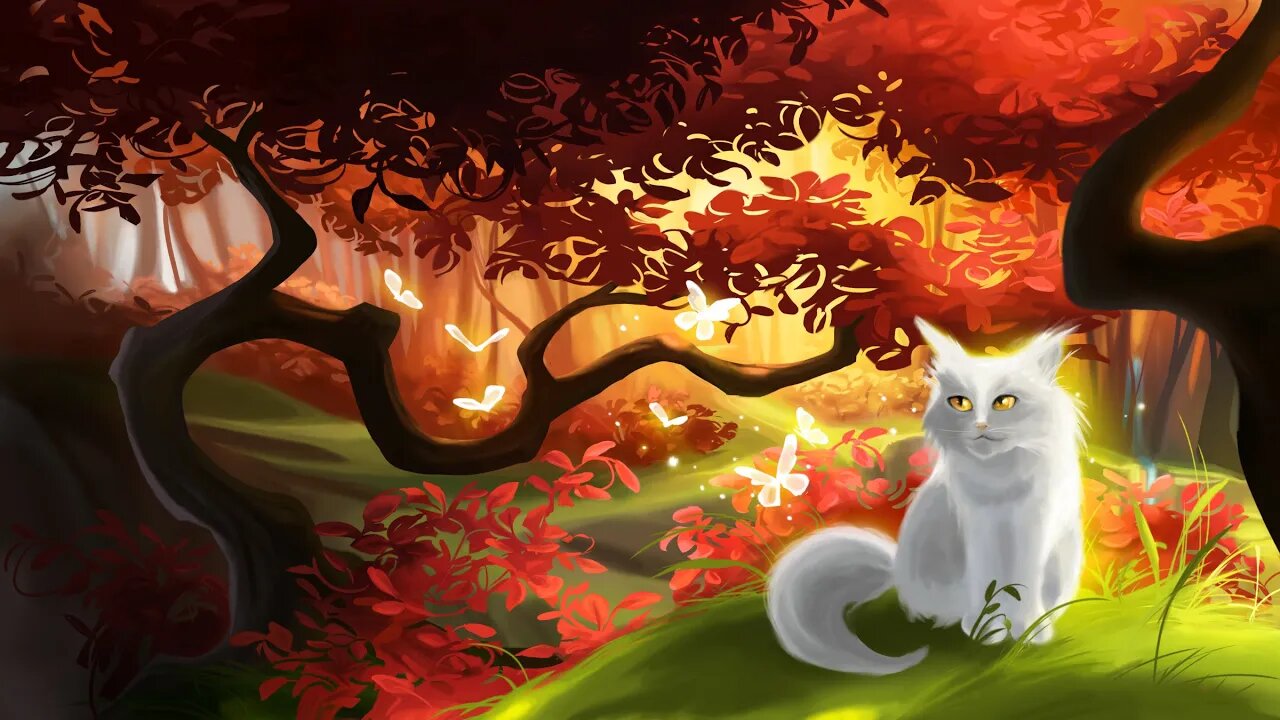 White Cat | Digital Painting Process