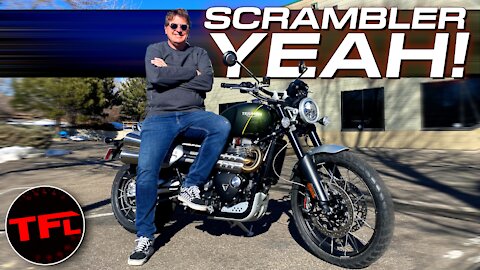The 2021 Triumph Scrambler 1200 Is Way Too Much Because It Does This Like No Other Bike!