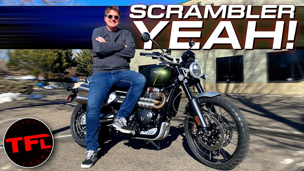The 2021 Triumph Scrambler 1200 Is Way Too Much Because It Does This Like No Other Bike!
