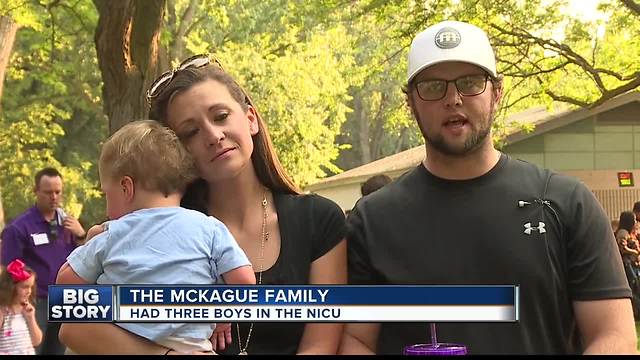 St. Lukes picnic reunites NICU babies with staff who cared after them