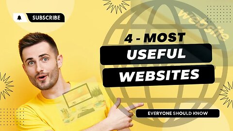 4 Most Useful Websites Everyone Should Know!