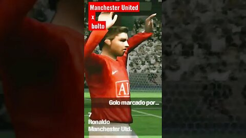 Cristiano Ronaldo jogou muito e meteu dois gols no bolto,na Premier league 😱😱😱🔥#ppsspp#pespsp#psp