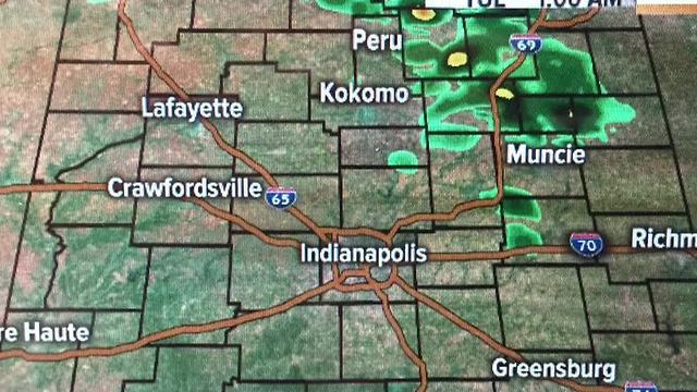 Rain ends overnight
