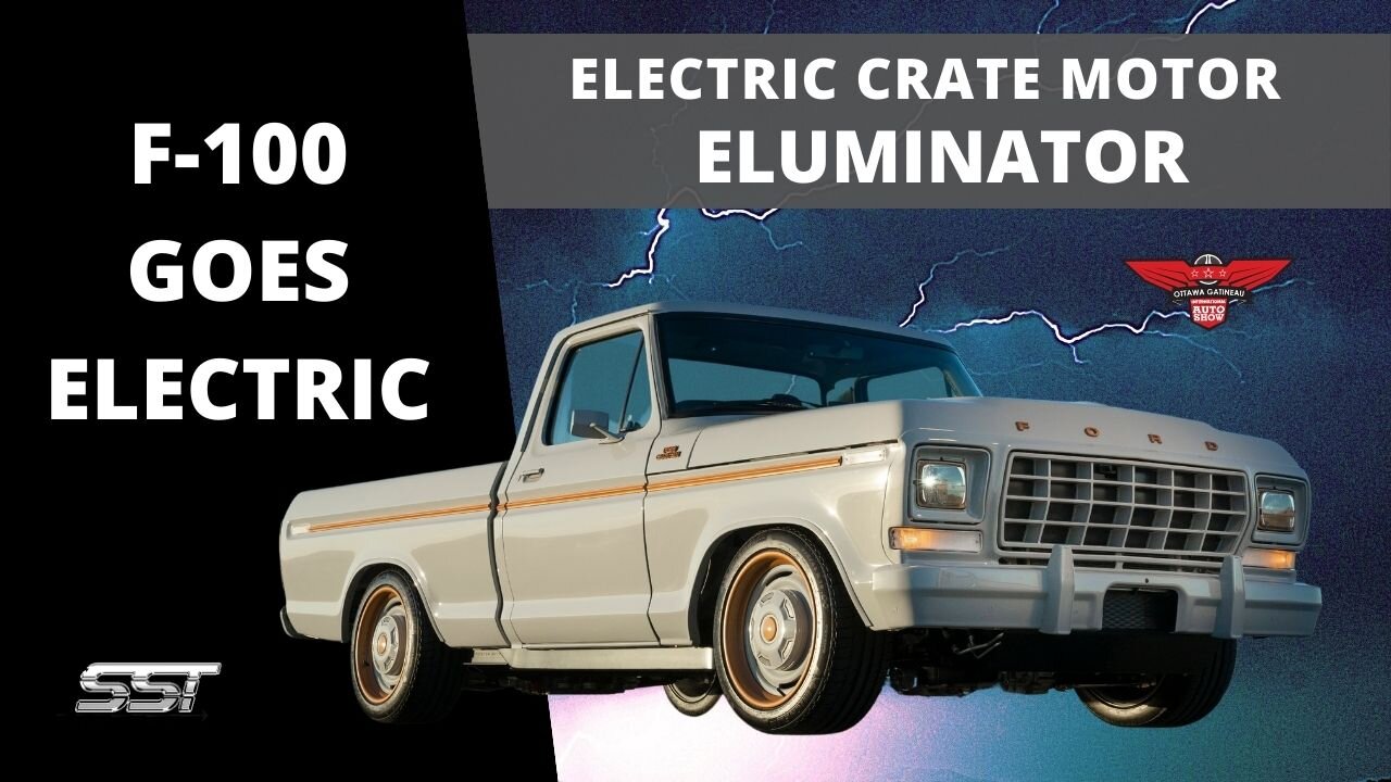 Ford F-100 Eluminator ( Electric Restomod Pickup Truck From Ford )