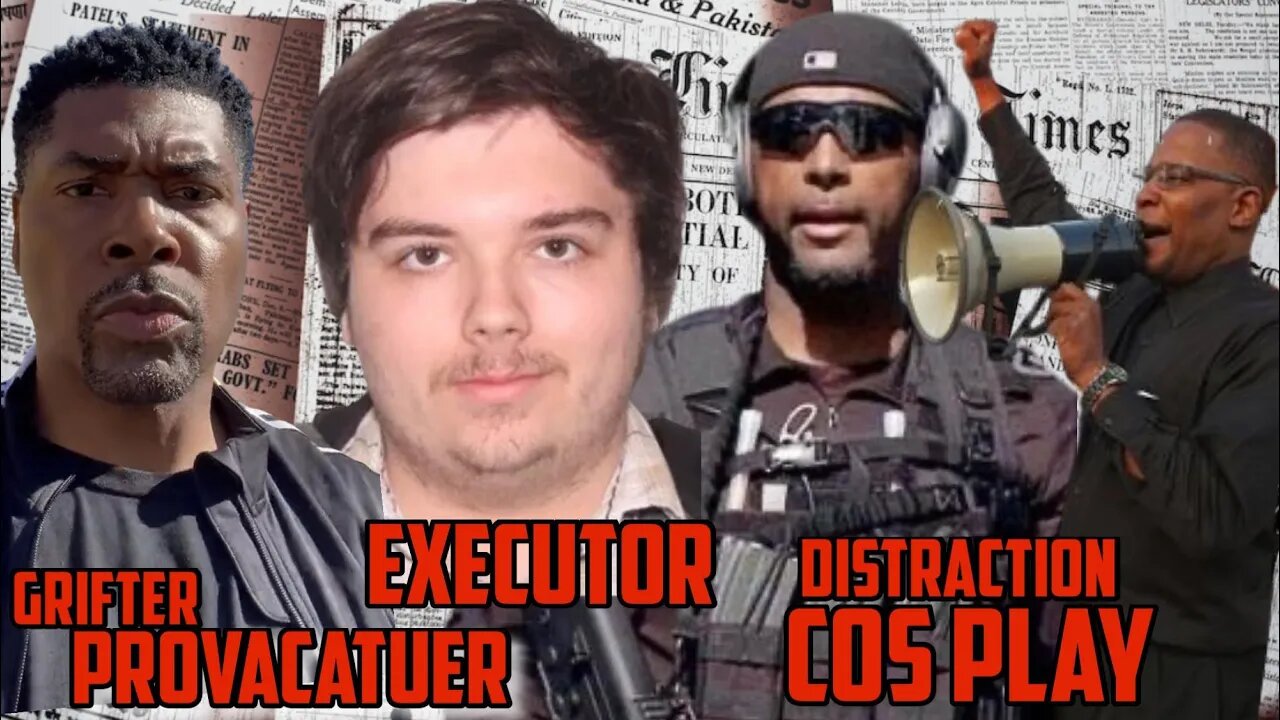 RYAN PALMETER?? Tariq Nasheed=Grifter Provocateur.. Malik Shabazz, Nick Bezzel=Cos Play Distraction