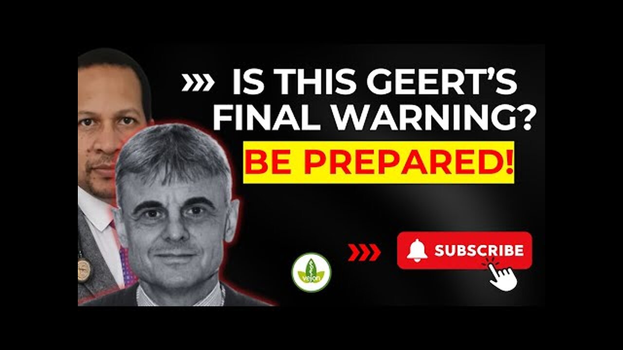 Is this Geert's Final Warning on Covid?