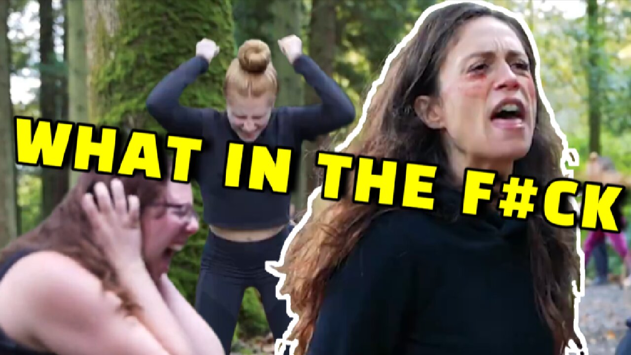 Woke Women Pay $4K to Scream in the Woods!