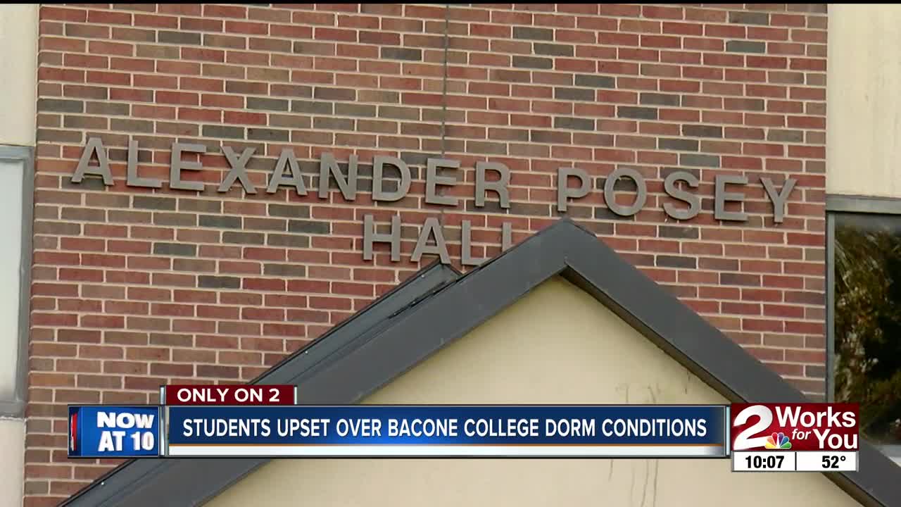 Bacone College students upset with conditions