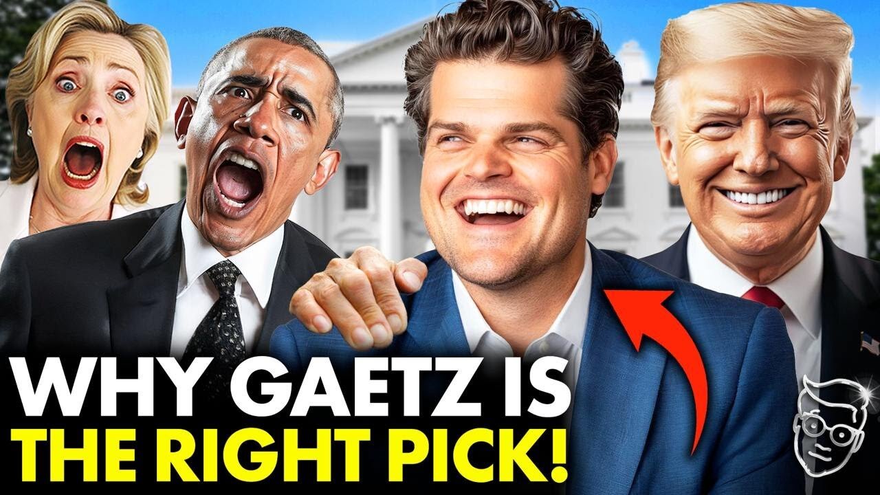 The Best Argument for Attorney General Matt Gaetz | ‘Trump Was Right!’!!