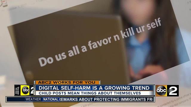 Digital self-harm trend grows popular with youth