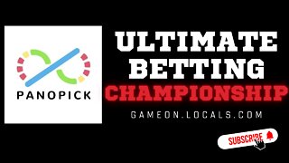 Ultimate Betting Championship Live Stream with Brian from PanoPick