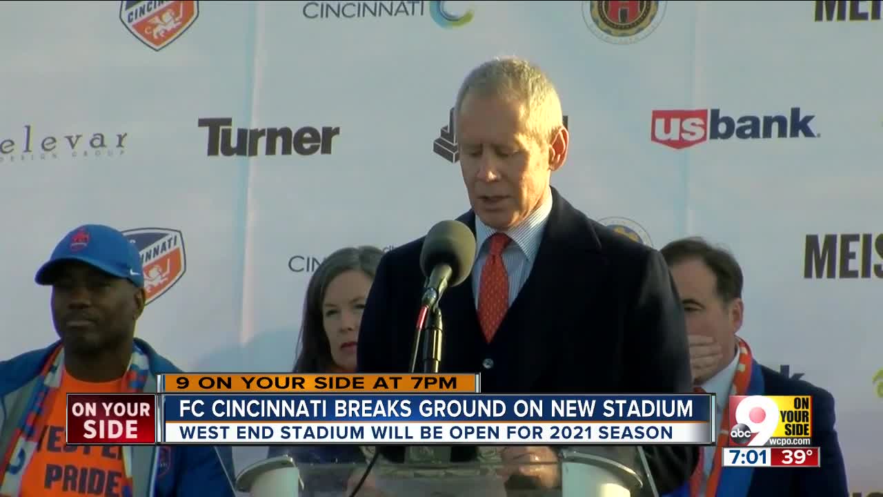 FC Cincinnati breaks ground on new stadium