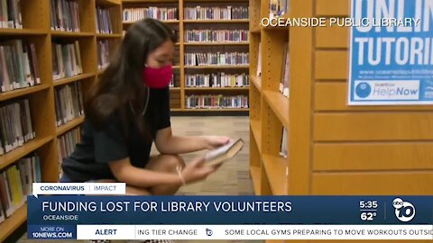 Funding lost for San Diego library volunteers
