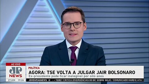 Bolsonaro ficará inelegível? Comentaristas analisam andamento do julgamento no TSE