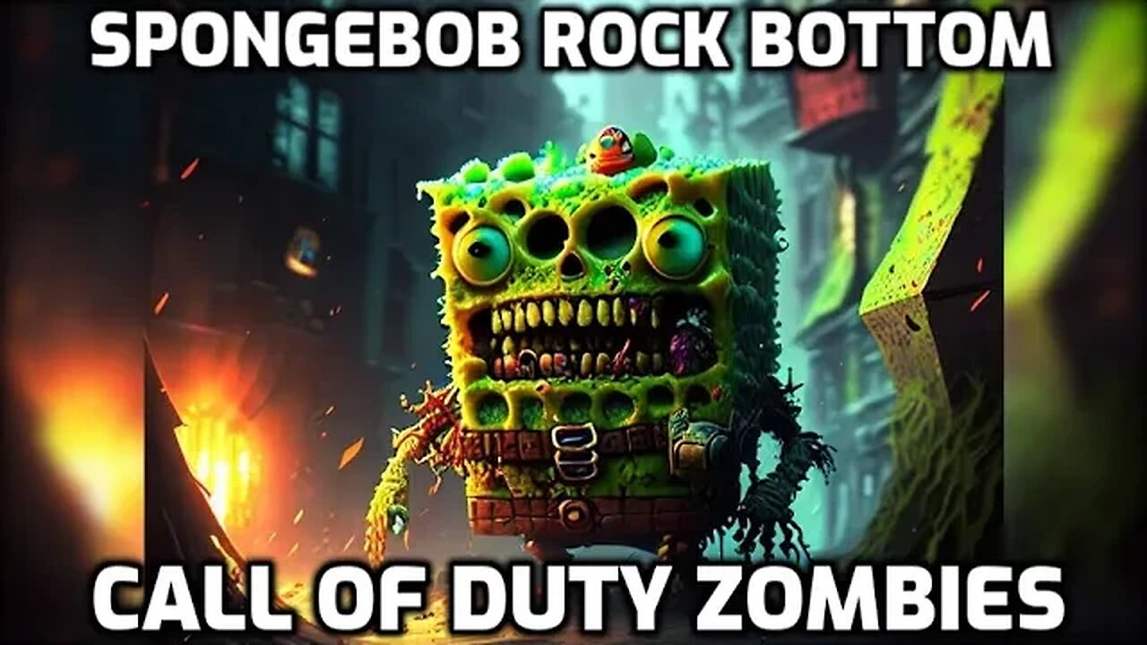 Spongebob Rock Bottom - Call Of Duty Zombies