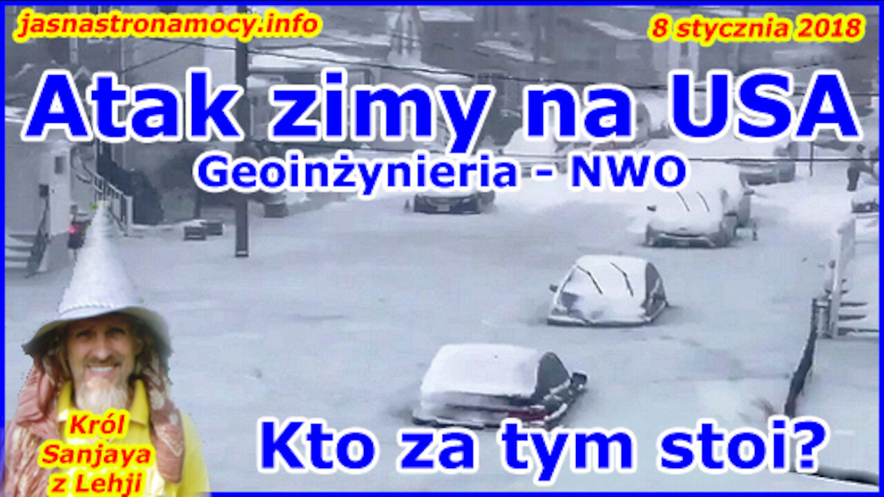 Atak zimy w USA Geoinżynieria NWO Kto za tym stoi