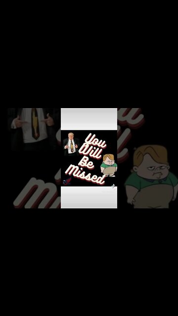 You will be missed. RIP