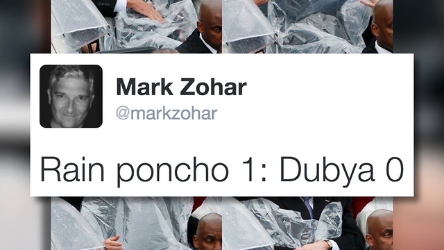 George W. Bush’s Inauguration Day Struggles Captivate Social Media