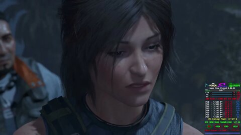 AMD Ryzen 7700X 5500Mhz Tempetatures 4K HDR PC Gaming Shadow of the Tomb Raider