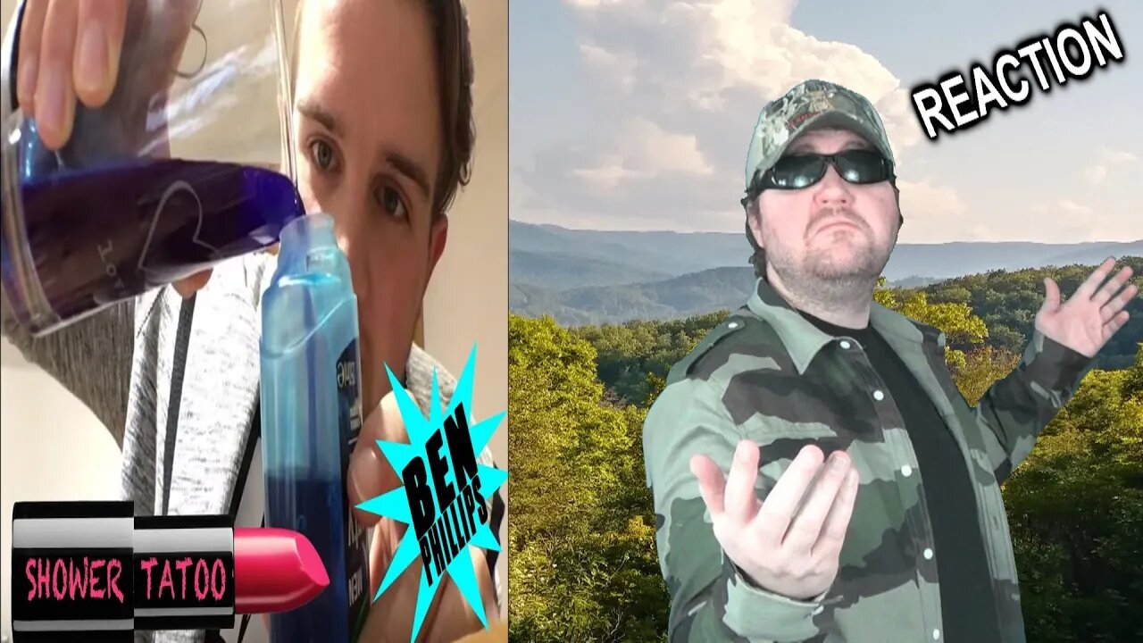 Ben Phillips - Shower Tattoo - Don't Say Bomb On A Plane - Prank!!! REACTION!!! (BBT)