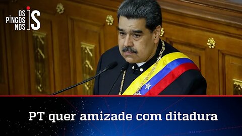 Petistas pregam retomada da relação do Brasil com a Venezuela