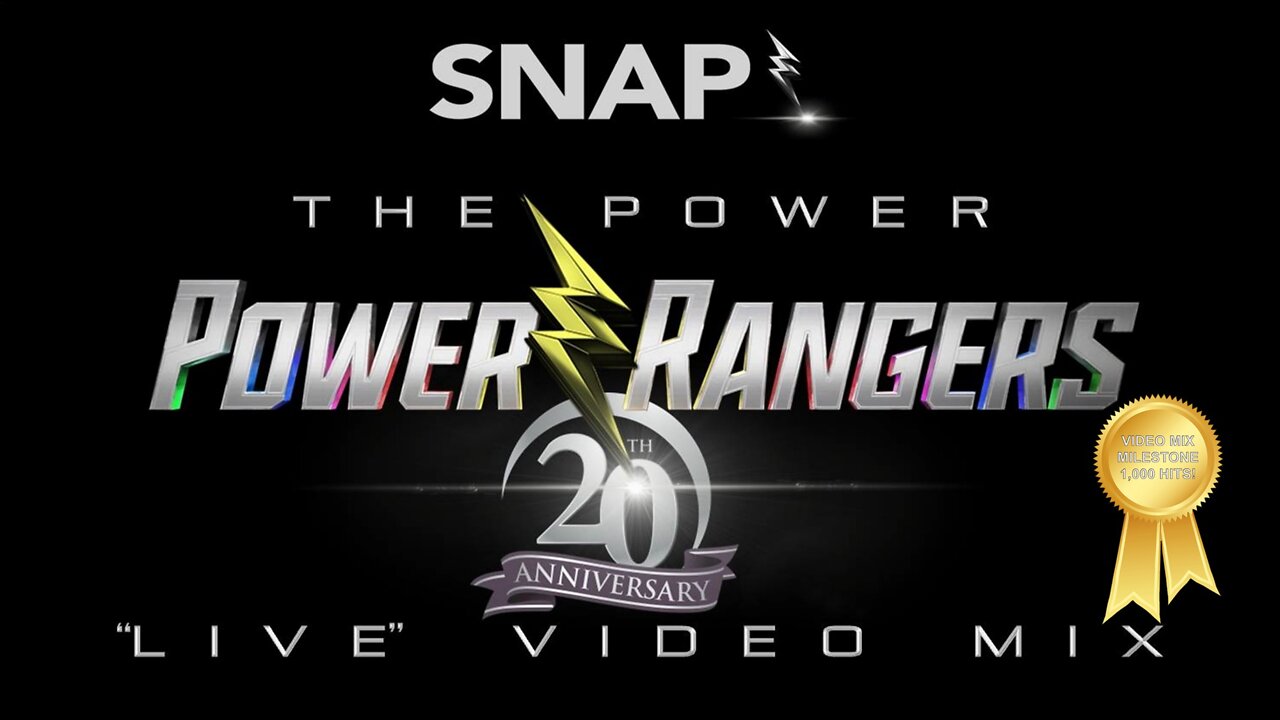 Snap!- The Power (Power Rangers 20th Anniversary “Live” Video Mix)