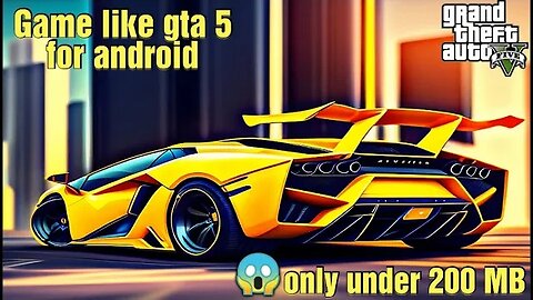 Game like gta 5 for android with best graphic and A to z gta 5 copy #gta#gta5#android#apk#viral