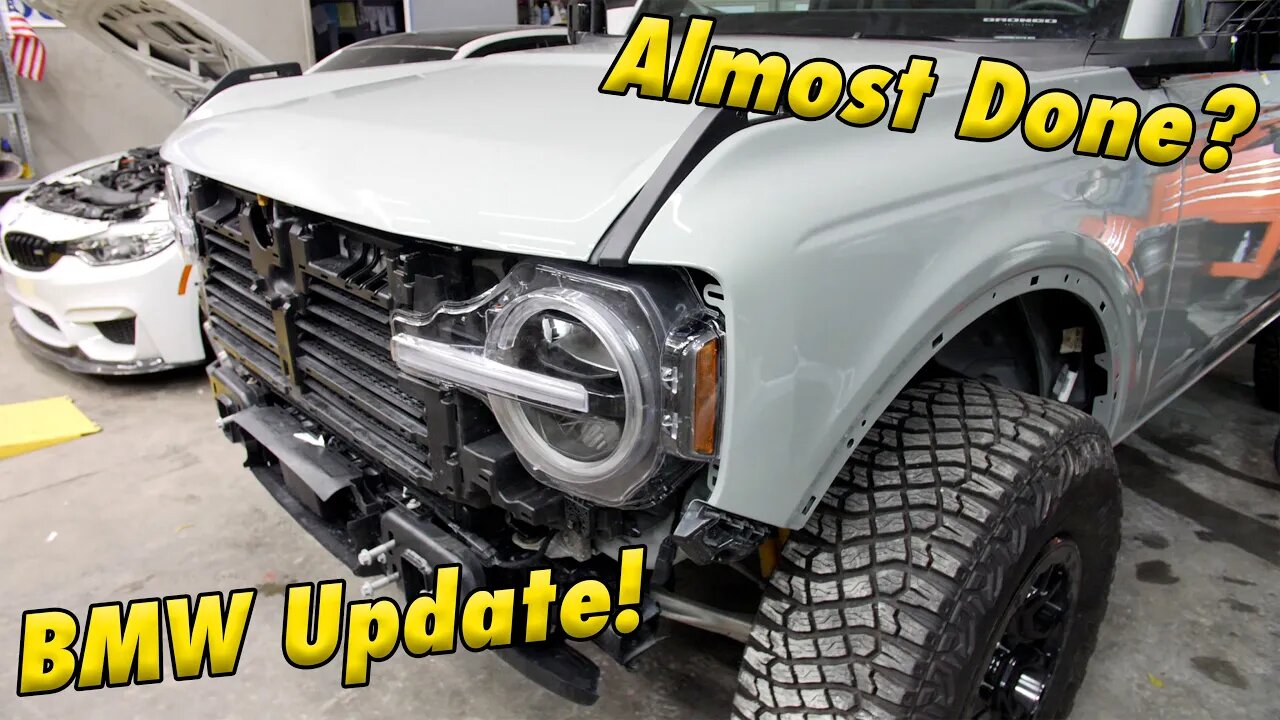 Rebuilding a 2021 Ford Bronco First Edition Part 6. Final Assembly!