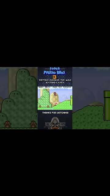 Retro Gaming Tip #22 - Super Mario 3 - Extra Lives