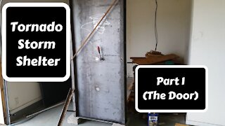 Tornado Storm Shelter Part 1 (Making the Door)