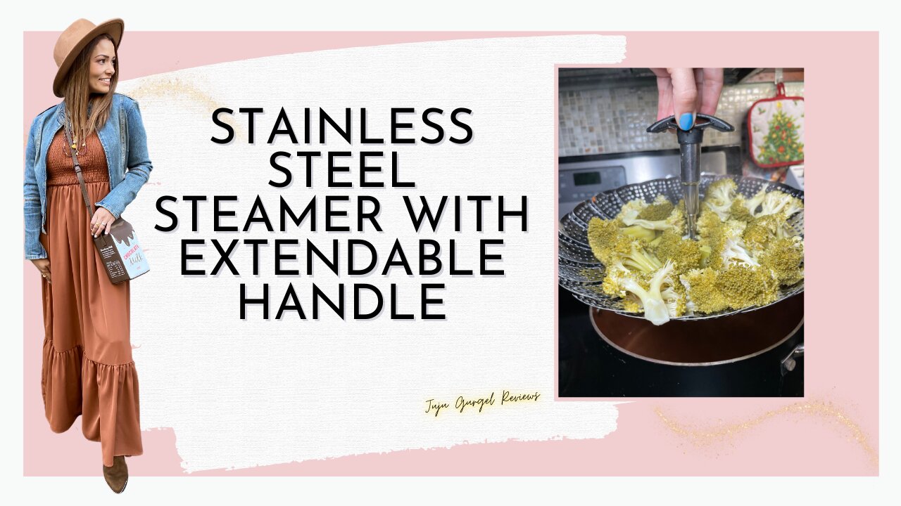 stainless steel steamer with extendable handle review