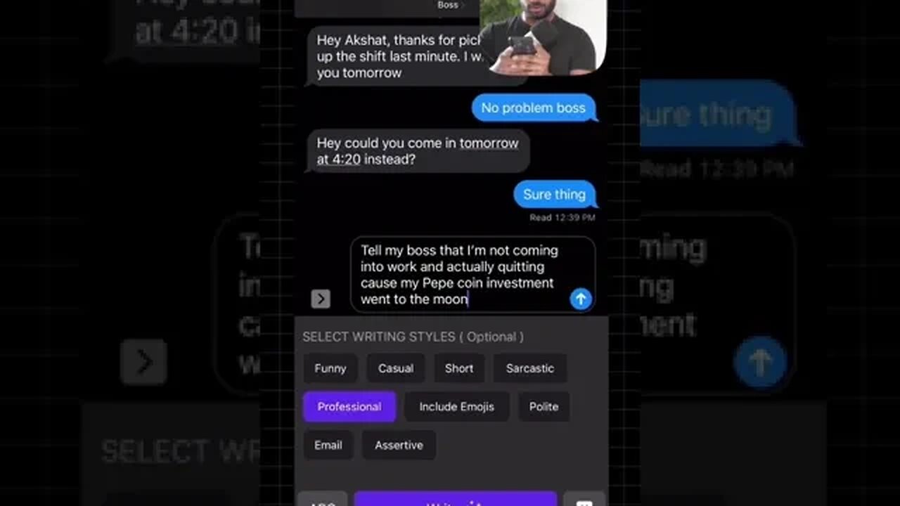ChatGPT can be added directly to your iPhone keyboard using the Keyboard AI app.