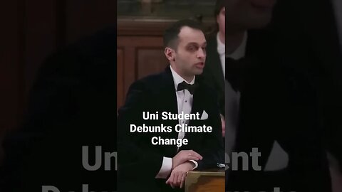 Student Debunks Climate Change & Woke Mob