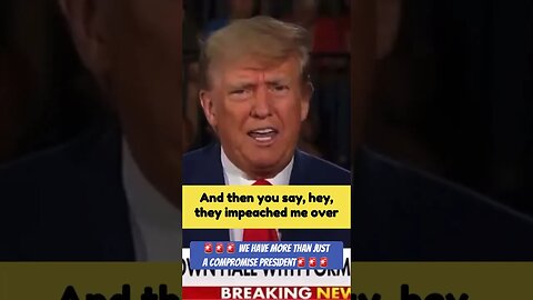 Trump is only 1/2 right