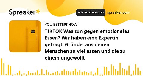 TIKTOK Was tun gegen emotionales Essen? Wir haben eine Expertin gefragt Gründe, aus denen Menschen