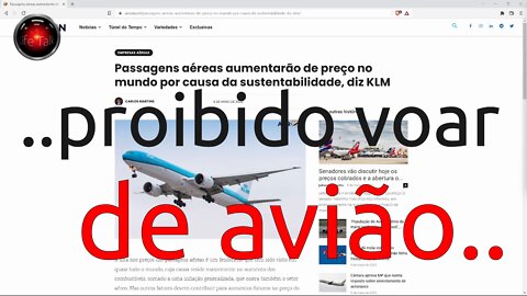 Esquerda não quer mais o pobre viajando de avião, só os ricos