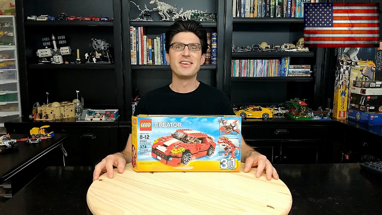 Lego set 31024 from 2014 Review!! - Roaring Power, Creator 3 in 1, 10 Wide Car, Dinosaur, Plane