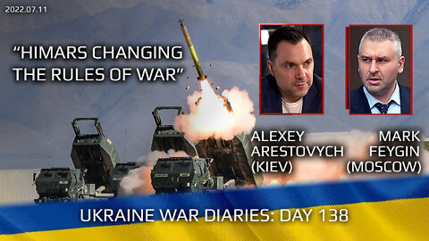 War Day 138: war diaries w/Advisor to Ukraine President, Intel Officer @Alexey Arestovych & #Feygin