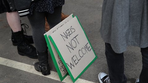 Protesters, White Nationalists Clash At Michigan State University