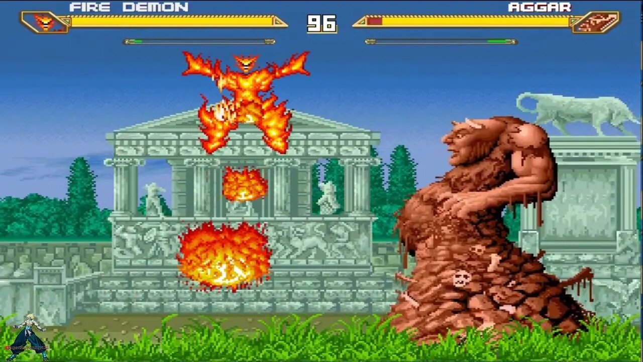 Mugen Battle Stormer: Classics Play As Fire Demon