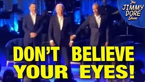 Democrat Influencers Caught Blatantly Lying About Biden Freezing!