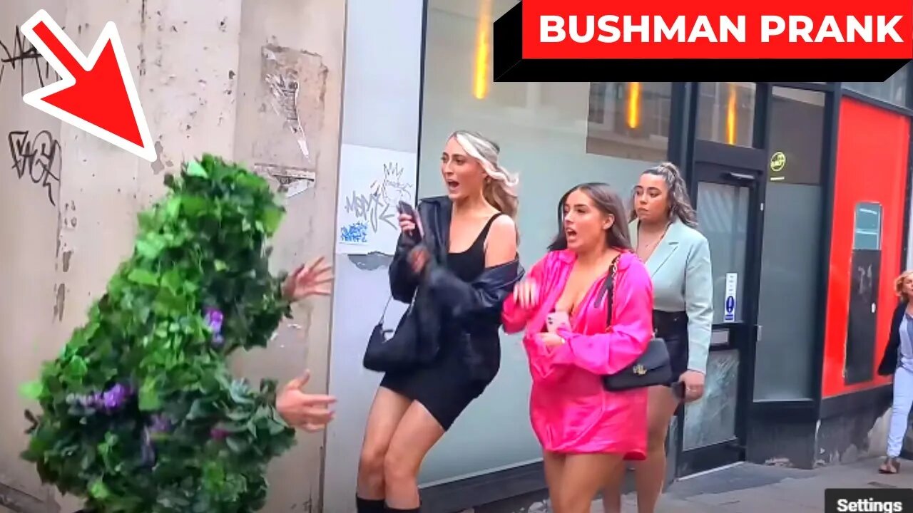 Top Funniest Reactions of Bushman Prank in Spain: Compilation 2021