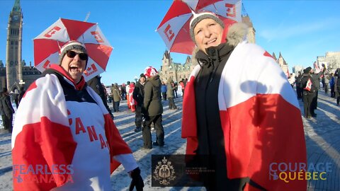 Convoi pour la liberté/ Freedom Convoy, Ottawa, Canada, 28-01-2022