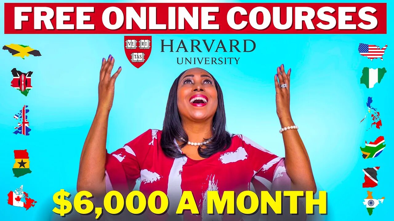 10 FREE Online Courses From Harvard University That Can Pay You US$6,000 A Month With A Side Hustle