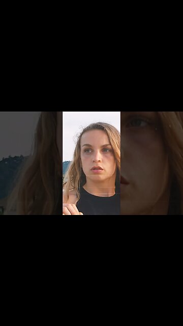 On the beach with Hilde