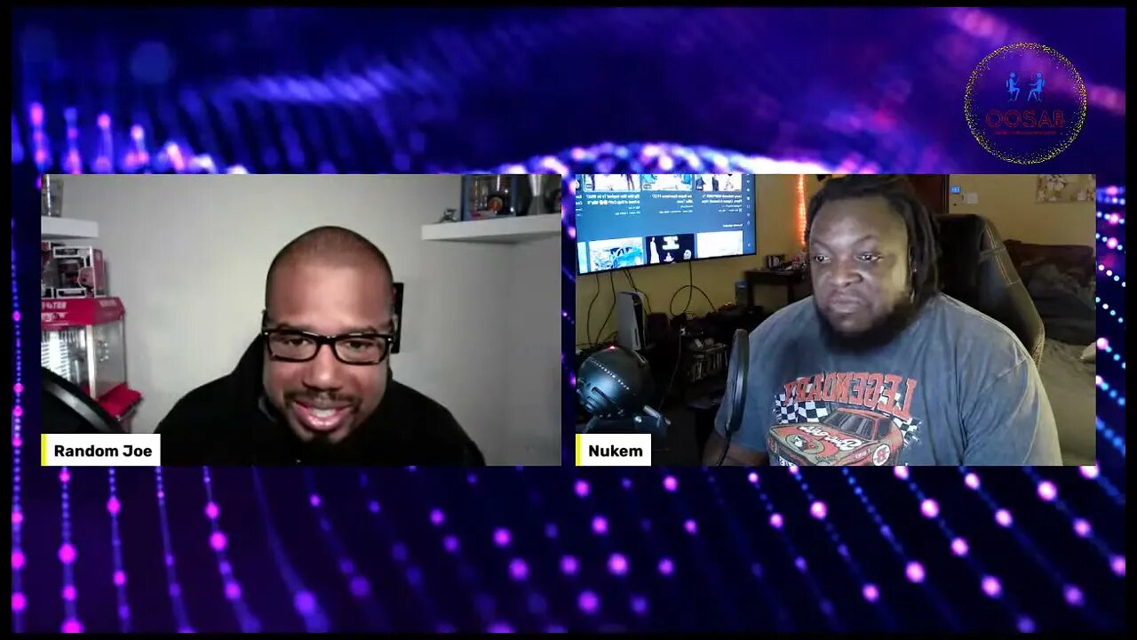 OOSAB: Live-Steam EP:4 Black History Month, Random S*** Talk, and WTF?!? News!