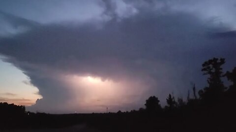 Distant Thunderstorm Brings in the Sabbath