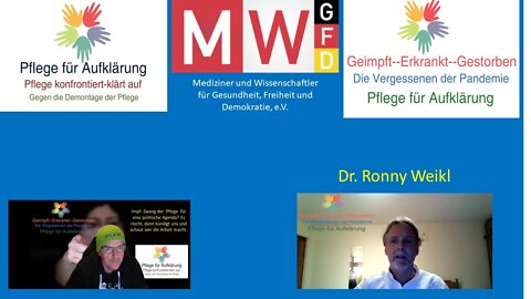 Frühzeitige Abgänge des Fötus, Tumorbildungen ect. nach Covid- 19 Impfung bei Patientinnen. Dr. Ronny Weikl berichtet