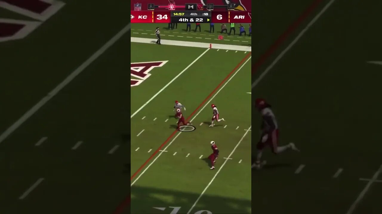 AZ first touchdown of the game #gameplay