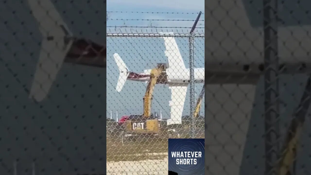 Construction worker is a kid at heart #shorts #plane #construction #flying